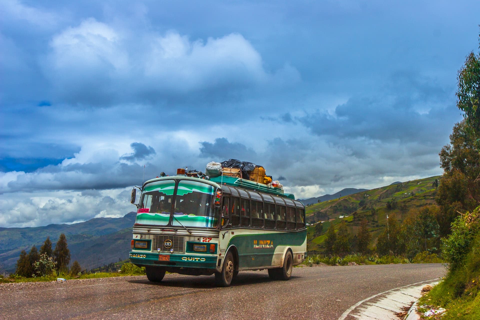 Die verschiedenen Städte Ecuadors mit dem Bus erreichen